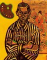 Portrait of EC Ricart Joan Miro